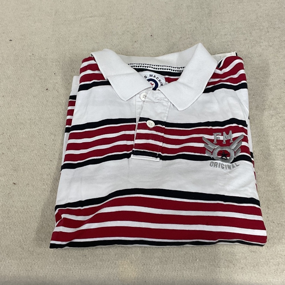 EUC Mens short sleeve Flying machine polo shirt